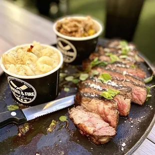 New York (medium) - with street corn &amp; 3 Cheese Mac &amp; Cheese