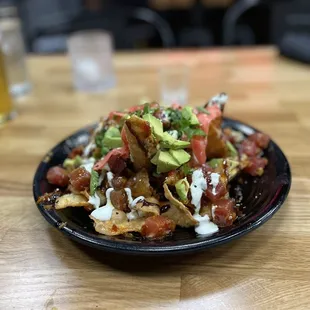Ahi nachos
