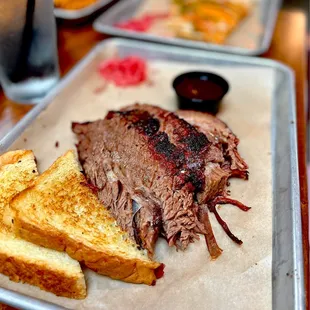 Half Pound smoked brisket