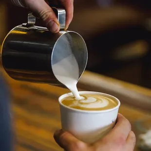 Cappuccino to-go