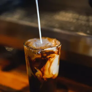 Our specialty drink, the Parlor Cubano.