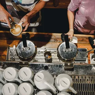 5 Year Anniversary latte art throwdown