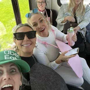 Great sized bus for our group, such a fun time!