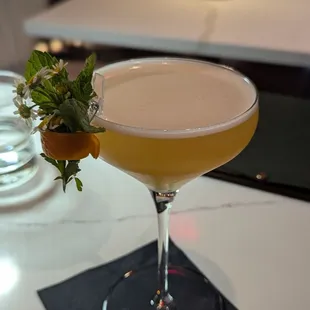 $16 Golden Bee (gin base).