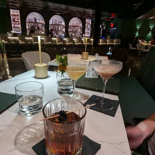 $16 Vieux Carre (whiskey base).