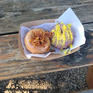 Maple Bacon and Lemon Blueberry