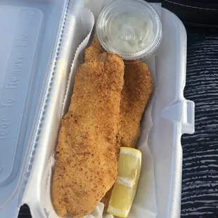 1 pc fried catfish