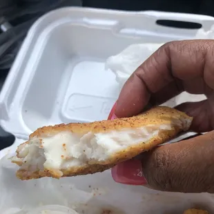 Fried catfish