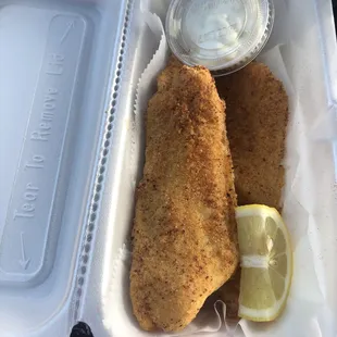 1 pc fried catfish