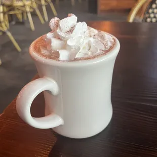 Pumpkin hot chocolate