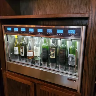 Love wine vending machines! Let&apos;s you sample high end wines or get them by the glass!! So excited they have The Prisoner on tap!