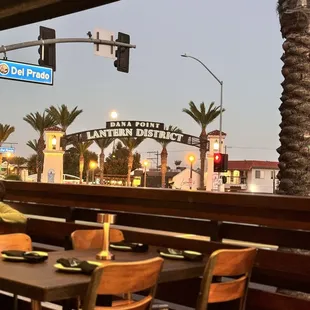 Patio seating