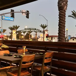 Patio seating