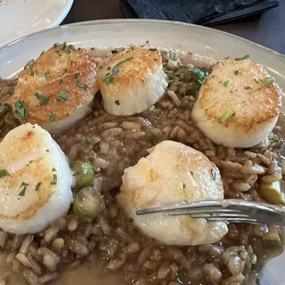 Smoked Mushroom Risotto