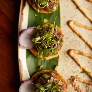 Tuna Poke Tostadas