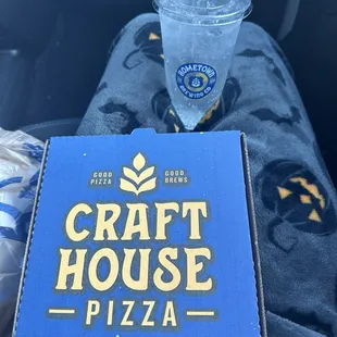 Individual pepperoni pizza