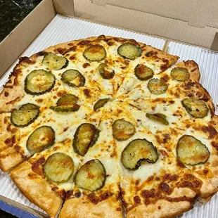 Pickle pizza