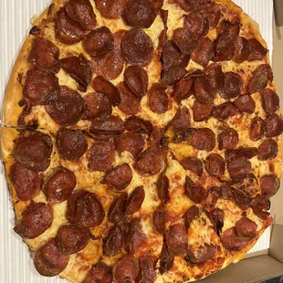 Large pepperoni
