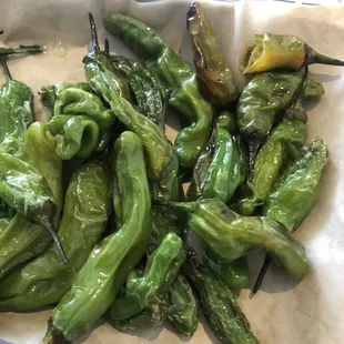 Shishito peppers