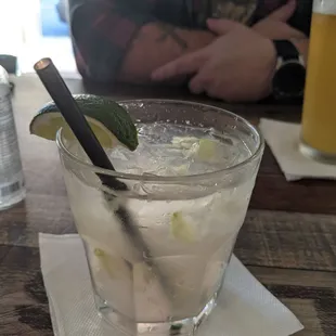 Gin me with vodka instead of gin.  My new favorite!