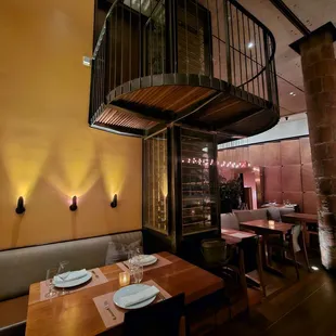 interior, sushi and sashimi