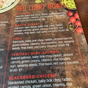menu, pizza