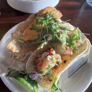 Shrimp Al Pastor Taco