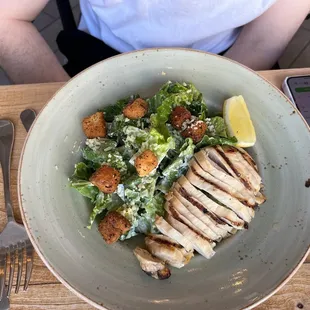 Caesar Salad with Grilled Chicken