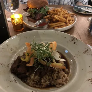 Elk and Foie Gras Risotto