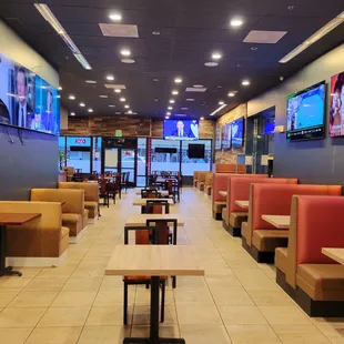 interior, sushi and sashimi