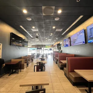 interior, sushi and sashimi