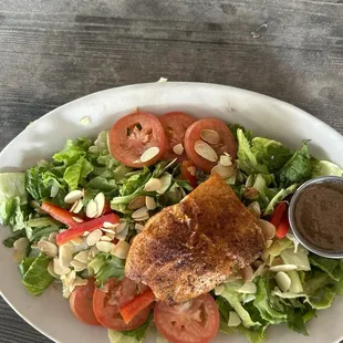 Blackened Salmon Salad