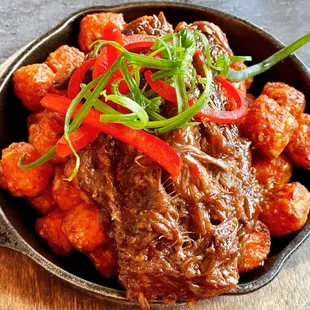 one of my fav food subjects is the short rib on sweet tots at CSK.