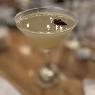 Spiced pear martini