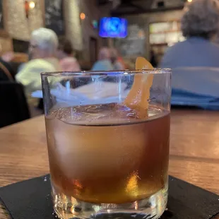 Smoked old fashion