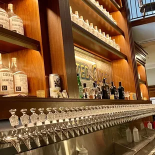 Choices of on-tap craft beers is off the charts!