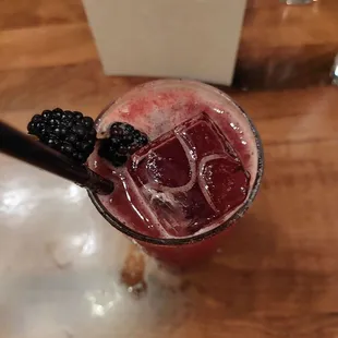 Blackberry Bourbon Smash