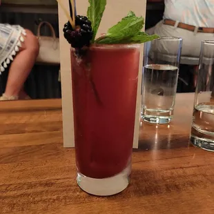Blackberry Bourbon Smash