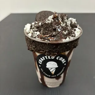 Cookies and Cream milkshake "specialty"