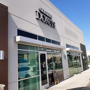 the front of the store