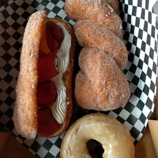 Vegan Salted Caramel Donut