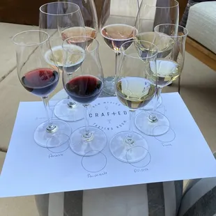 Fortified and Sparkling flights