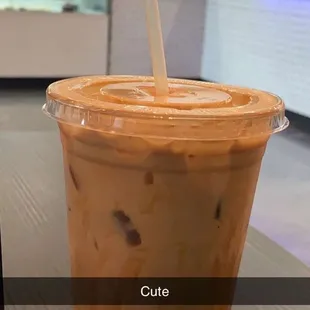 Iced White Chocolate Latte