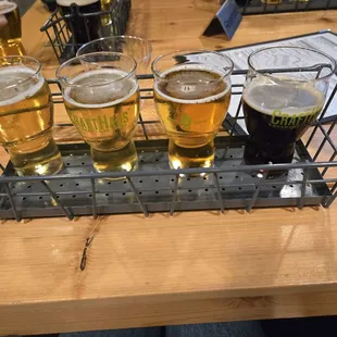 Beer flight for the win
