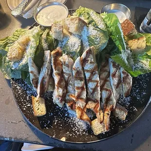 Salmon Caesar Salad