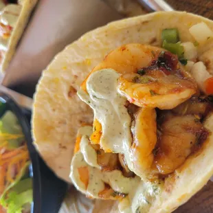 Shrimp tacos