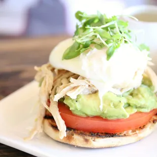 Pulled Turkey Benny
