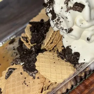 Ice cream nachos