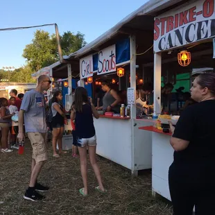 Food booths