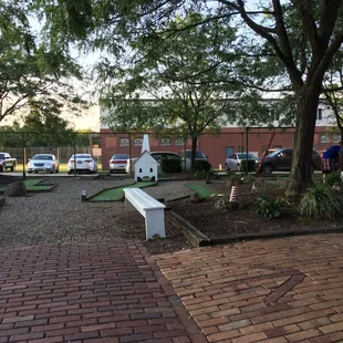 Miniature golf course